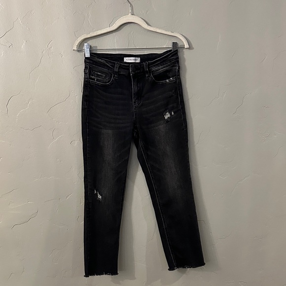 Flying Monkey Denim - Flying Monkey Black Distressed Jeans Size 27